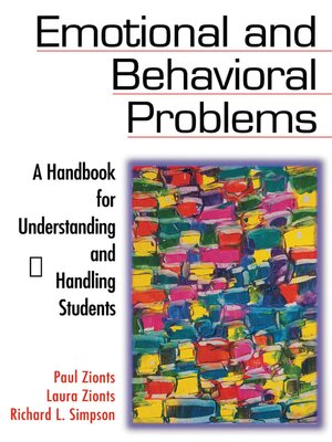 cover image of Emotional and Behavioral Problems: a Handbook for Understanding and Handling Students
